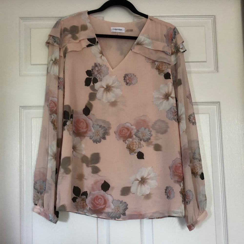 Long Sleeve Blouse Size Large